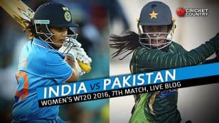 PAKW 77/6 in 16 Overs | Live Cricket Score, India Women vs Pakistan Women, Women's T20 World Cup 2016, IND W vs PAK W, Match 7 Group B at Delhi: PAK win by D/L method